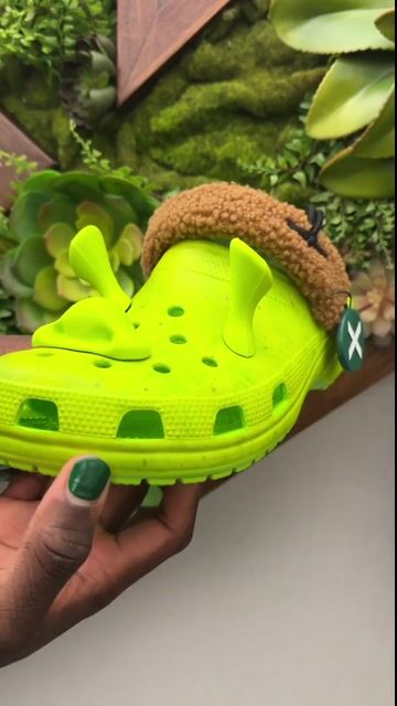 Crocs is releasing a swamp-worthy Shrek version of its famous